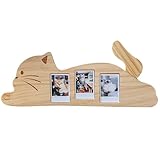 Exposición Memorial Cariñosa: Honra la memoria de tus mascotas más queridas exhibiendo fotos de 7.6 cm. Este marco para fotos de gatos crea un rincón de recuerdo lleno de cariño que preserva la conexión atemporal y captura los momentos más preciados de su vida, celebrando su legado en tu espacio familiar.