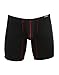 Winday Men's Sexy Briefs Thong G-string Elastic Smooth Bikini Airplane Underwear N4011 1-Pack Black1 XXL/US XL