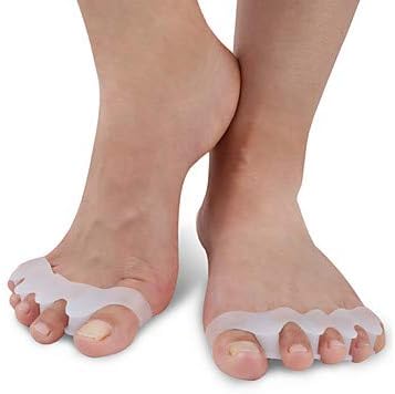 PediGel® - Medically Approved Gel Toe Separator Comb for Hammer Toe/Claw Toe and Toe Straightening - Pair