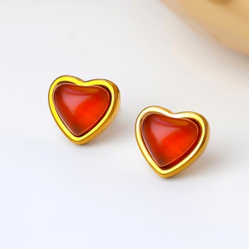 Image of Rubans Demi Fine Stainless Steel Stud Earrings Daily Gift for Women & Girls