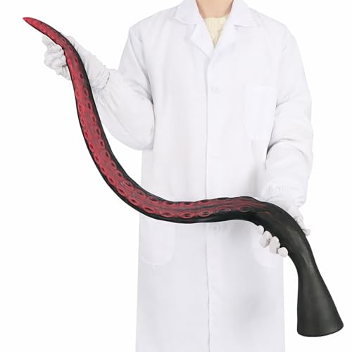 Tentakel Dildo Lang Saugnapf Monster Dildo Silikon Analdildo Tentakel Dido XXL Realistischer Tentacle Dildo Biegsam Anal Dildo Dünn Analdildos G-Punkt Stimulation Oktopus Dildo Sexspielzeug Paare M