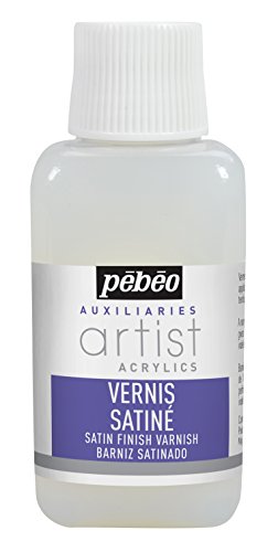 PEBEO 250 ML Vernis satiné, Transparent