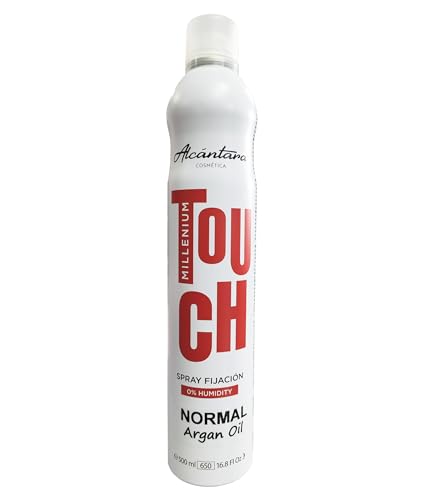 Alcantara Cosmetica Milenium Touch Fijación Normal Cabello Rociar 500 ml 500 ml