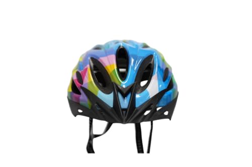 Image of JJ JONEX Multi-Sport Adjustable Helmet with Removable Visor Lightweight Cycling, Skating & MTB Helmet with Comfort Padding Secure Fit