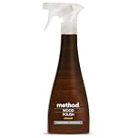 Method Wood Polish Spray, Wood Cleaner with Moisturising Oil, Gently Cleans and Shines, Almond Natural Scent, Pack of 1, 354ml