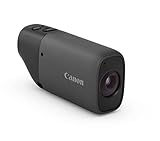 Canon PowerShot ZOOM Essential Kit que incluye tarjeta SD y adaptador corriente USB-C (sensor 12 mp, zoom 3 pasos, estabilizador de imagen óptico 4 ejes, Full HD, USB-C, WLAN, Bluetooth), negro