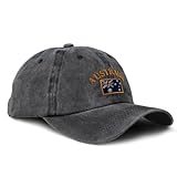 Soft Baseball Cap Embroidered Dad Hat Australia Flag Australian Aussie Down Under Vintage Hats Washed Baseball Cap Cotton Black Design Only