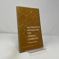 Mathematical Preparation for General Chemistry 0721661742 Book Cover