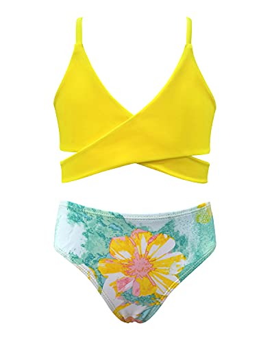 水着・ラッシュガード openyy FLOWER STRAPPY SWIMSUIT, YELLOW openyy FLOWER STRAPPY SWIMSUIT, YELLOW