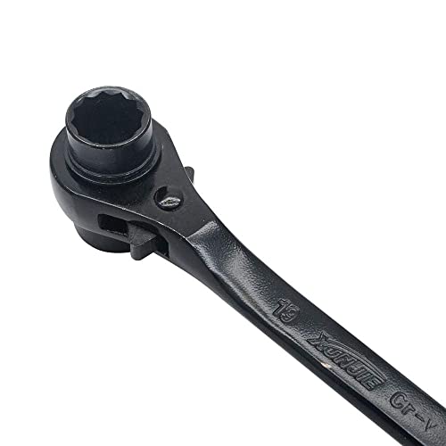 Ratchet Podger Spanner Erecting Scaffold Tool Wrench Spanner 19mm x