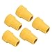 5Pcs Crutch Tips, 22mm Tyre Texture Nonslip Safe Wear Resistant Anticorrosion Thick Rubber Cane Tip