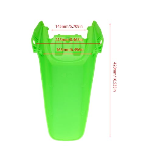 Garde-boue arrière pour CRF70 plastique carénage motocross noir - 3