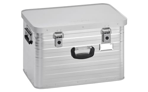 Alubox Enders Toronto 63 L – Stapelbare Aluminiumbox mit Sicherheitsverschlüssen