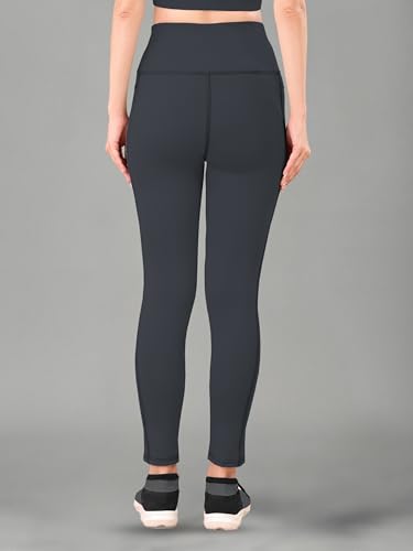 Image of Women High Rise Gym Wear Tights Stretchable Yoga Pants Fitness Leggings Gym Pants Multipurpose Slim Fit Track Pant Workout Active Wear Lower