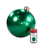Holiball Inflatable Holiday Ornament β Ultimate Indoor/Outdoor Decoration β Reusable and Storage Friendly β for Weddings, Parties, Events, Team Colors β 30" β Vintage Green