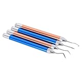  EPIGEIST 4pièces Outils De Désherbage Led Pour Vinyle Kit Aiguilles Et Pour Projets De Découpe Et Embossage Pour Retirer Les Et Lettres Vinyle Et Pratique
