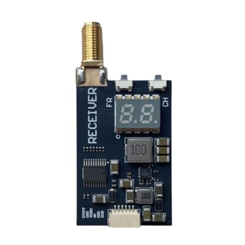 Receptor Analógico FPV 3.3G VRX RX3364 para Transmisión de Audio y Video Inalámbrico 6
