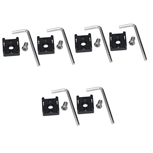 Soporte zapata fria de metal compatible con bloqueo de sujecion de camara 6 juegos