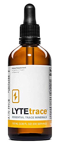 LYTEtrace Trace Mineral Drops - 100ml - Max-Absorption Ionic Natural Sodium Free Trace