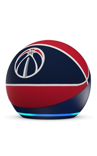 Image of Amazon Echo Dot (newest model) | Officially Licensed NBA Limited-Edition | Washington Wizards