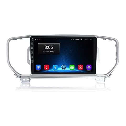 Android 10.0 Car Stereo 2 Din Radio Sat Nav for KIA Sportage 4 KX5 2016-2018 GPS Navigation 9’’ Touchscreen MP5 Multimedia Player Video Receiver with 4G/5G WiFi Carplay Cover