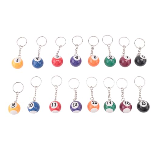 Juego de bolas de billar de 32 piezas tipo mini y multicolor 5