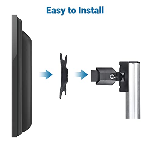 Aw Rolling Pc Cart Mobile Computer Standing Workstation Moving Desktop Desk Cart With Adjustable Dual Monitor Mount Keyboard Tray Printer Cpu Holder Wheels Silver #TOP6