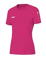 JAKO Damen Trikot Team, Kurzarm, deep pink, 38