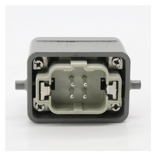 Conector de alta resistencia para automatización industrial con enchufe rectangular 16A 5