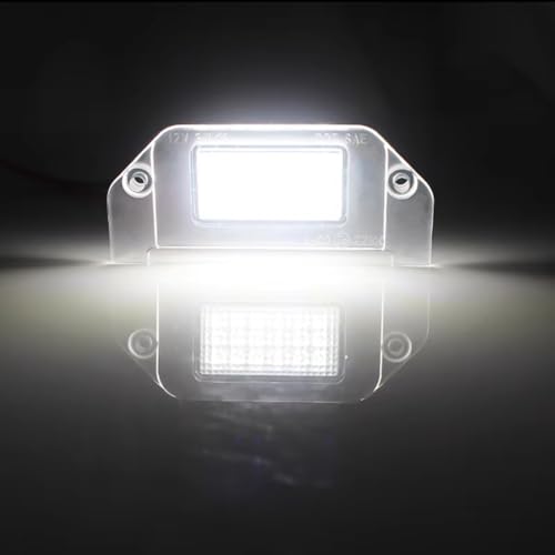 Lámpara de matrícula trasera para coche Chrysler 300 iluminación 3