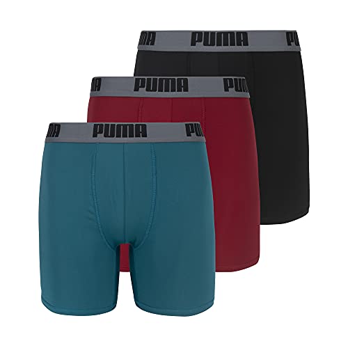 Puma Tech Boxer - Calzoncillos para Hombre (3 Unidades) - Multi - XL