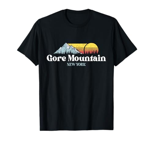 Gore Mountain, NEW YORK, Snow Ski Snowboard Skiing Location T-Shirt