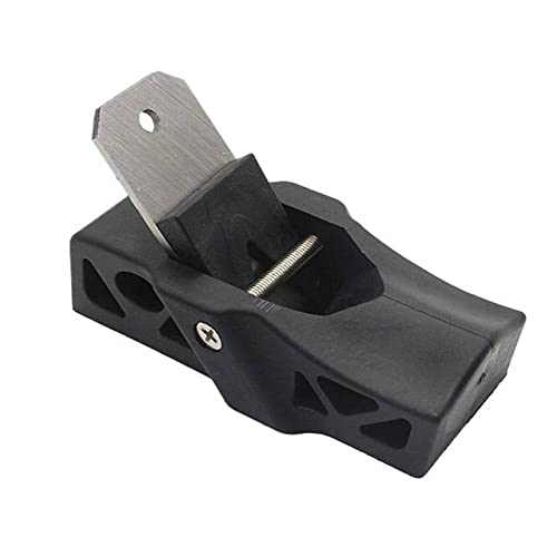 Pialla di levigatura, Mini pialla a mano for lavorazione del legno, pialla piatta, pialla a mano for falegname, attrezzo fai da te for la lavorazione del legno, rosso(Black)