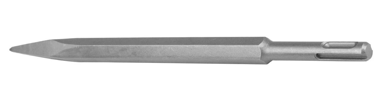 Topolenashop Set Da 4 punte da trapano SDS-Plus, punte per trapano con mezzi punta e punta piatta per mattoni, cemento, pietra, calcestruzzo e muratura, accessori per martello perforatore VHT02652