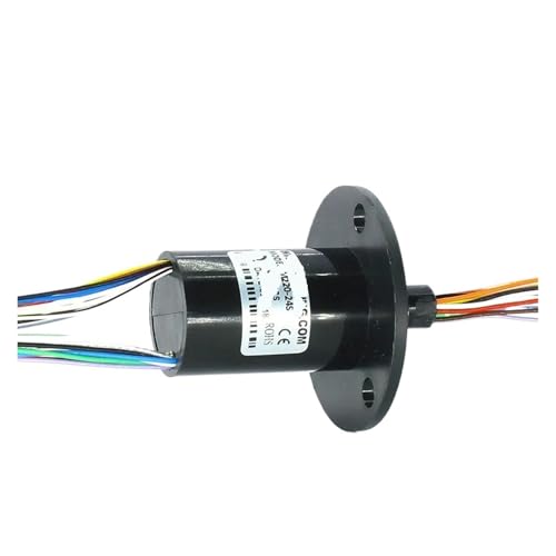 Joint tournant de précision 22mm à bague collectrice 24 circuits pour robotique de pointe