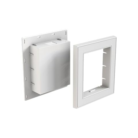 Standard Mounting Block for Recepticals, Exterior Lights, Securty Cameras, and More Cover