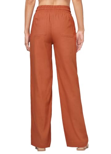 Image of Willit Women Linen Pants Wide Leg Palazzo Trousers 29 inch /31 inch / 33 inch