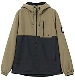 [ロゴスパーク] マウンテンパーカー メンズ 秋 アウター 裏フリース 撥水加工 防寒 ウインドブレーカー ブルゾン ジャンパー アウトドア キャンプ 登山 釣り ベージュ M