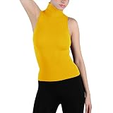 DIY Bumblebee Cosplay Guide: Sting Like a Hero 4 Yellow Sleeveless Turtleneck