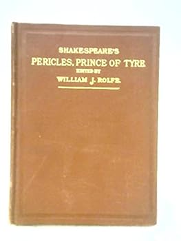 Shakespeare's History of Pericles, Prince of Tyre: With Engravings