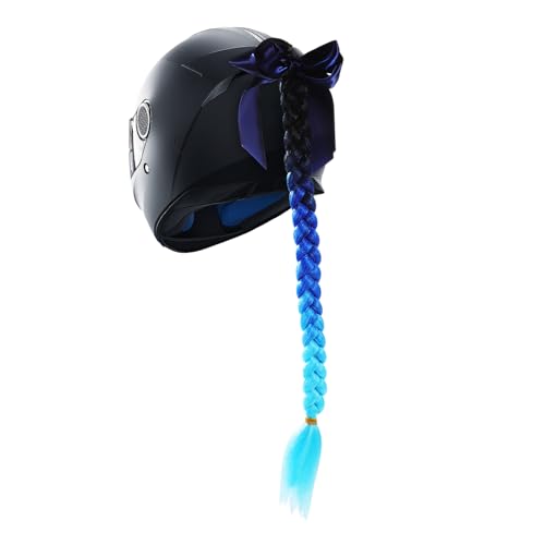 Trenzas para casco con ventosa fuerte coletas de cabello decorativo Cabilock resistentes al viento