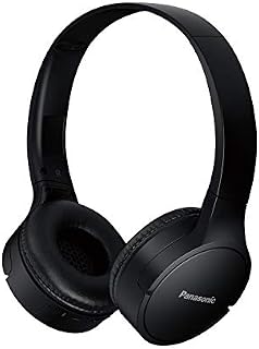 Panasonic RB-HF420BE-K Bluetooth On-Ear Headphones (Voice Control, Wireless, Up to 50 Hours Battery Life) Black