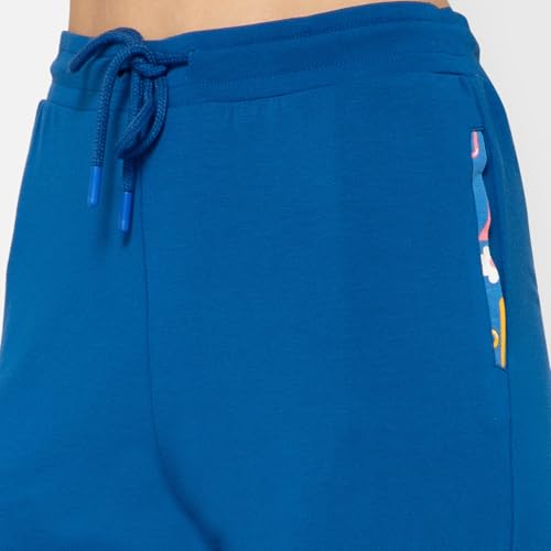 Image of Bummer Women's Solid Micro Modal Shorts | Relaxed Fit Casual Lounge Shorts with Side Pocket