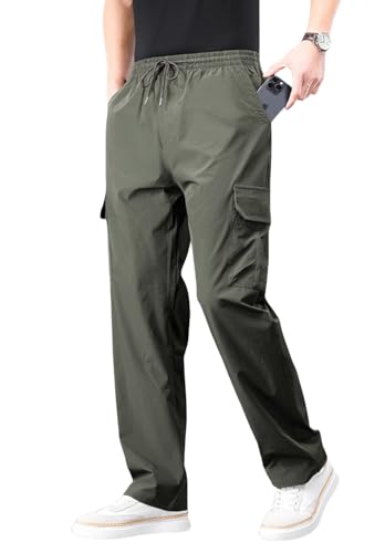 Amazon.com: XinnanDe Hiking Cargo Pants Mens Quick Dry Baggy Light