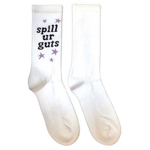Olivia Rodrigo Spill Your Guts Terry Chaussettes Size One Size