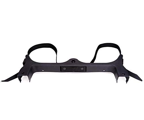 10L0L Golf Bag Attachment For 2004 And Up Club Car Precedent Gas & Electric Golf Carts 102504001, Golf Bag Holder Bracket Rack Assembly For Golf Cart Rear Seat(Not Include The Side Poles)- Black #TOP6