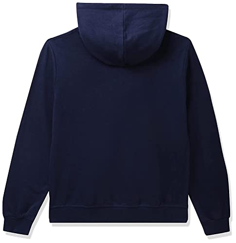 Image of Clotth Theory Boy's Fleece Solid Color Blocked Hooded Sweatshirt Jacket