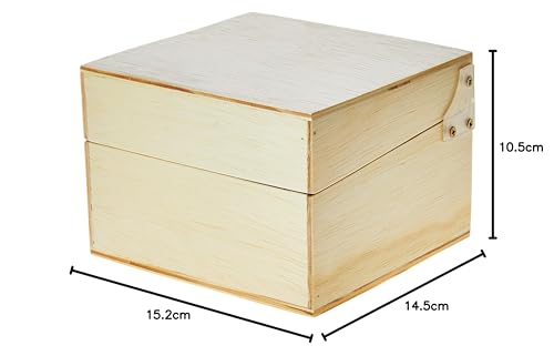 Souza & Cia, Caixa de fichário 3x5 (Pequena), Mad. Pinus Luxo (Ref: 3541)