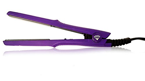 Mini Diamond Collection Hair Straightening Irons, Red, 1 Pound