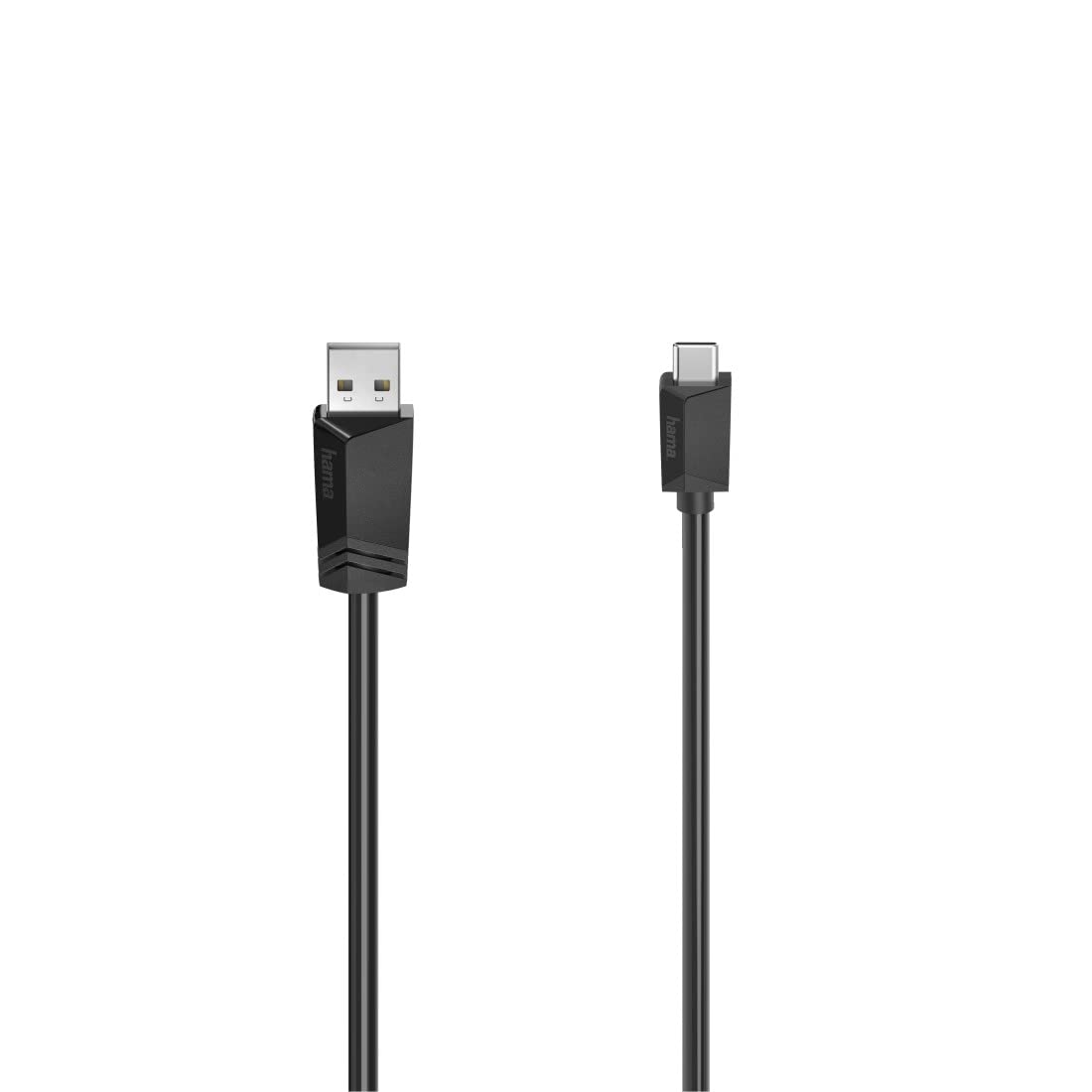 Hama USB-C Cable, USB-C A to USB-C USB 2.0, Data Transfer Rate 480 Mbit/s, 3 Meter Length, Black for PC